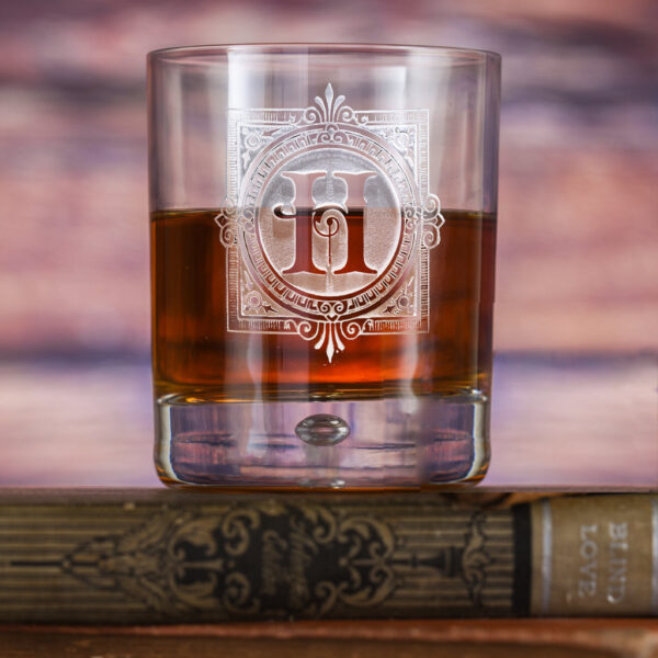 locoluxe Custom Engraved Scotch Bar Glasses – Personalized Whiskey Tumblers