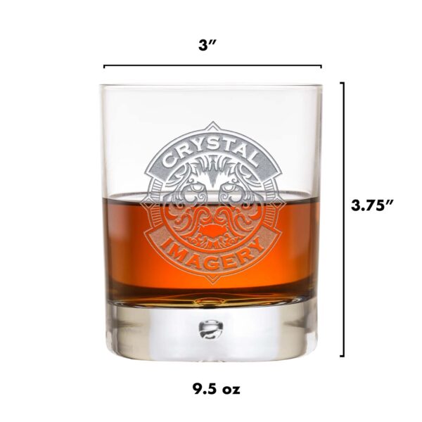 Locoluxe Groomsman Whiskey Glass – Engraved Bowtie Rocks Tumbler Gift - Image 2